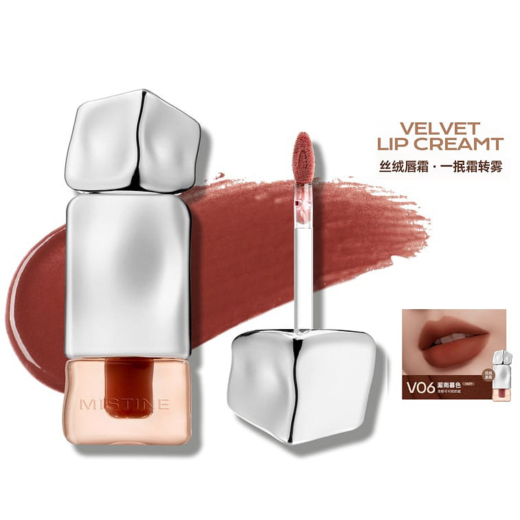 Mistine Thai Latte Velvet Lip Cream V06 Seaside Twilight 2.8 그램