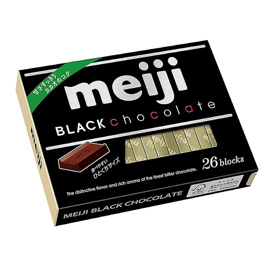 메이지 블랙 초콜릿 개별 포장 26개 1 케이스
