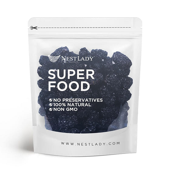 weee_dried_NESTLADY Natural grown dry JUJUBE date  Hei Zao Herbal Healthy Foods 1LB 1 count