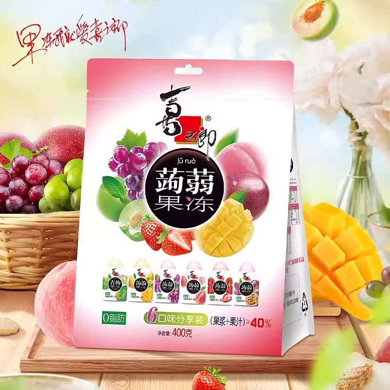 Kiichiro Konjac Juice Jelly Mixed Flavor 400g 400 g
