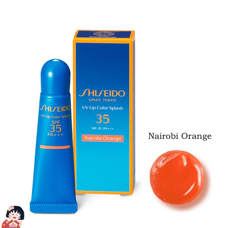 SHISEIDO sun care UV lip color  Nairobi Orange 10g 1 phần