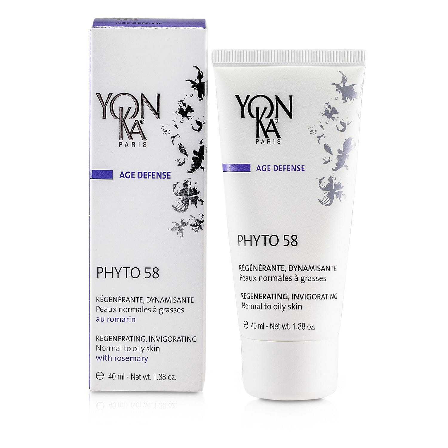 Yonka Plant Anti-Aging Lotion 58 (PNG)-For medium to oily skin 40 มิลลิลิตร