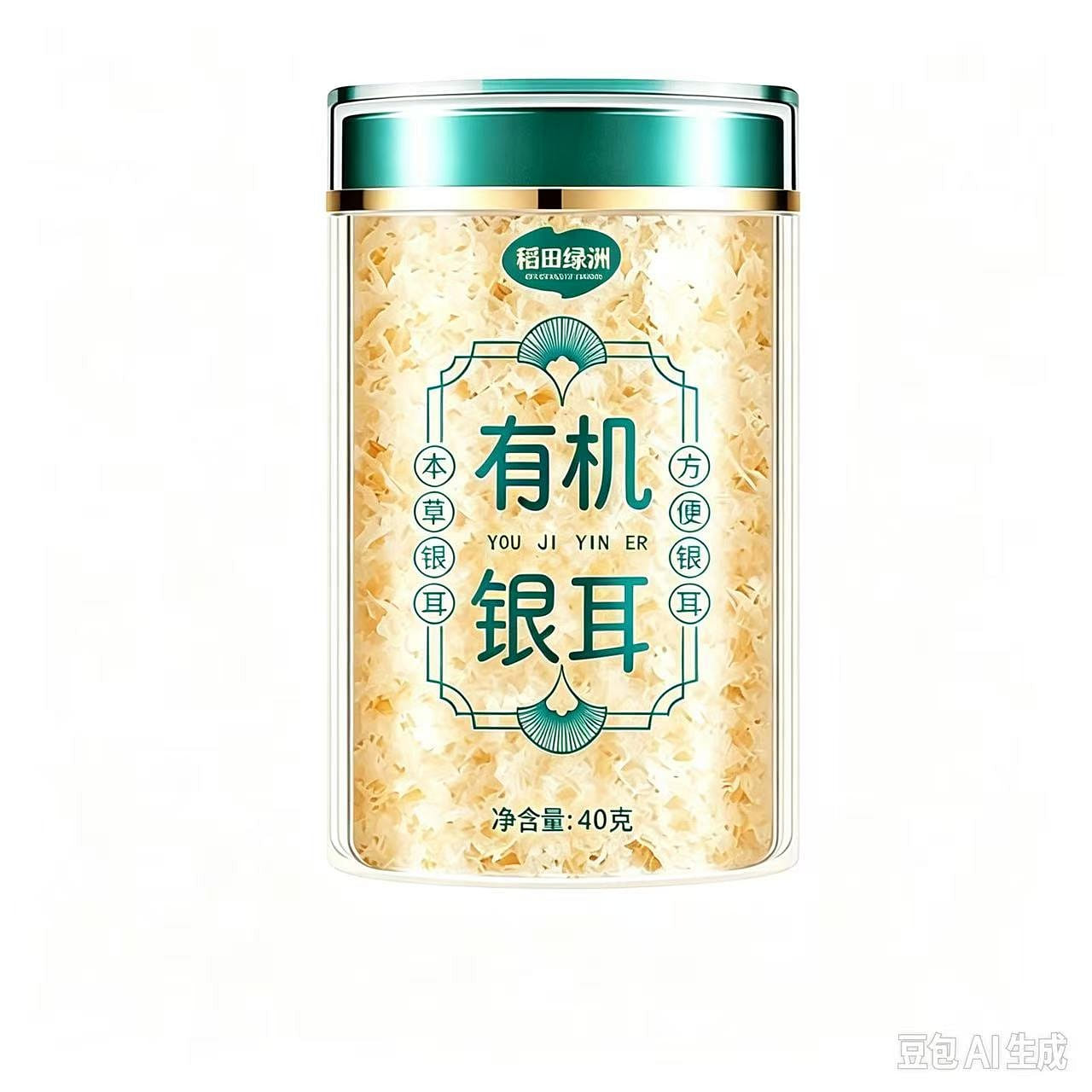 Rice field oasis organic Tremella fuciformis 40g * 40 g