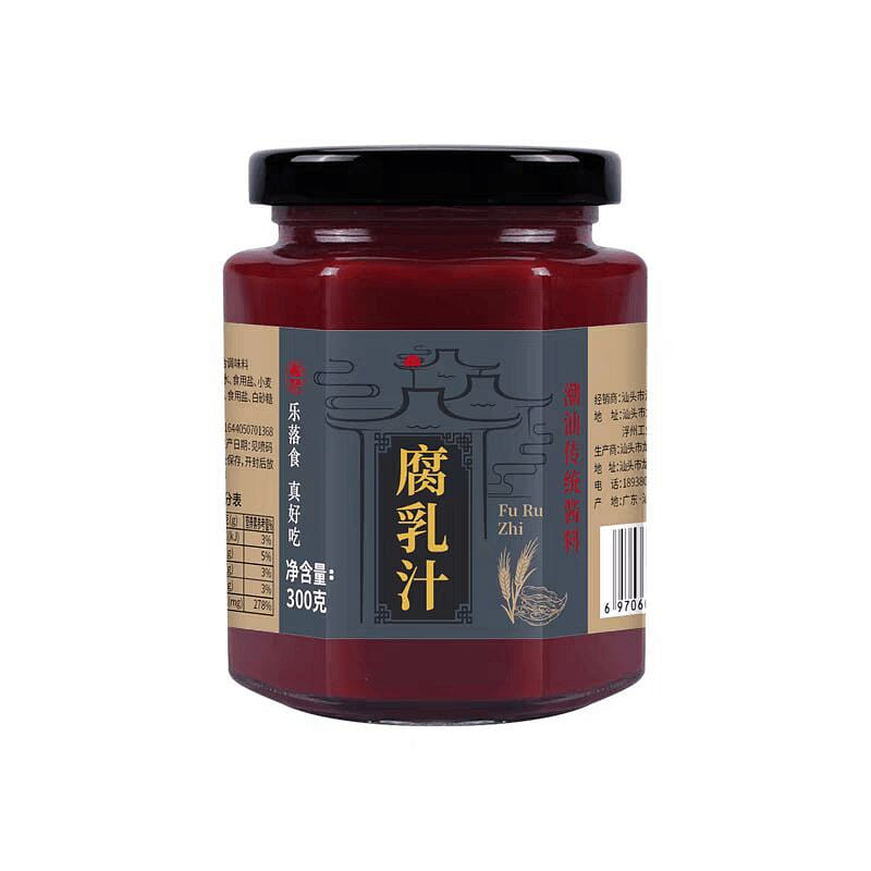 潮汕樂落食南乳汁家用集錦腐乳汁醬300g*1 300 克