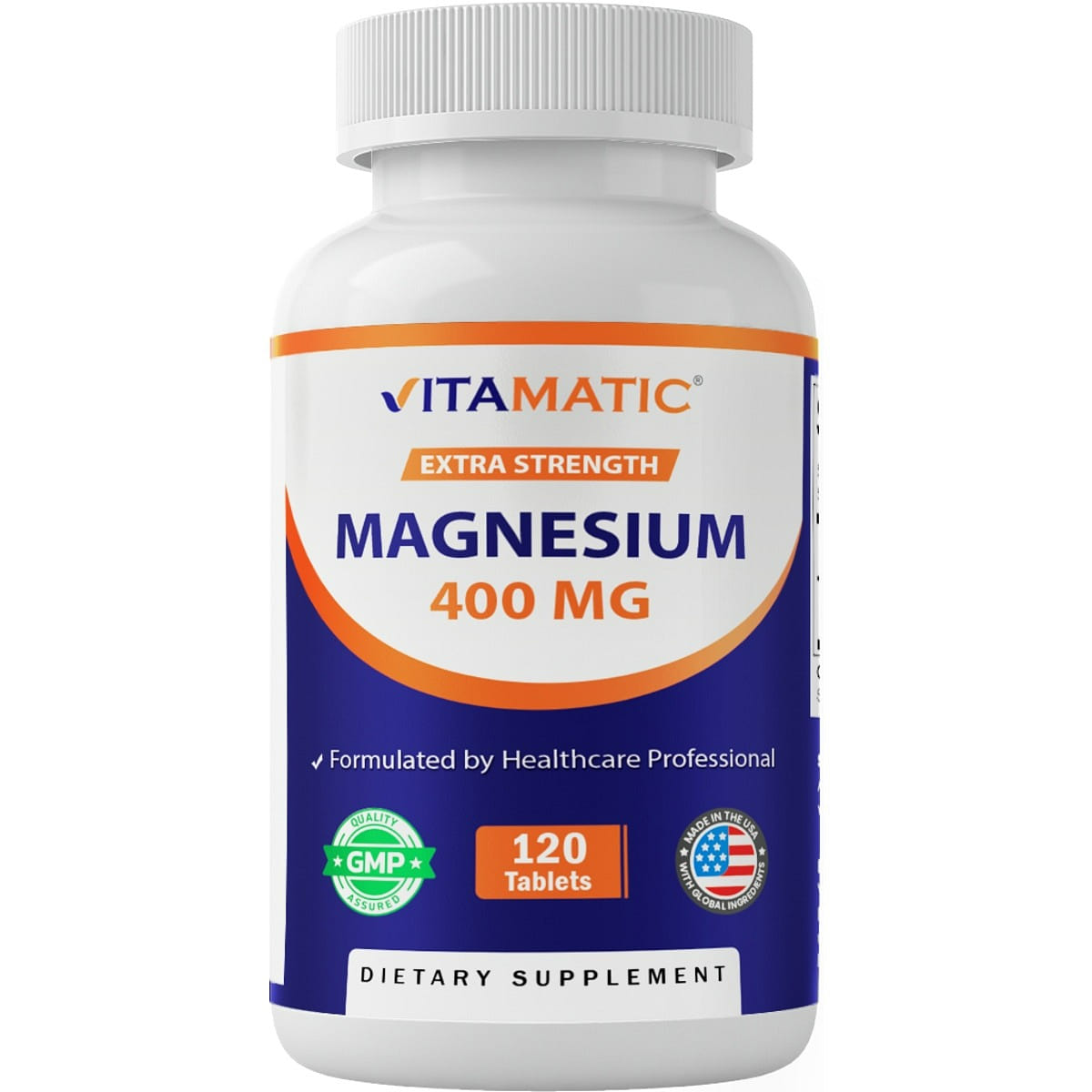 Vitamatic Magnesium Oxide 400 mg, 120Tablets 1 개