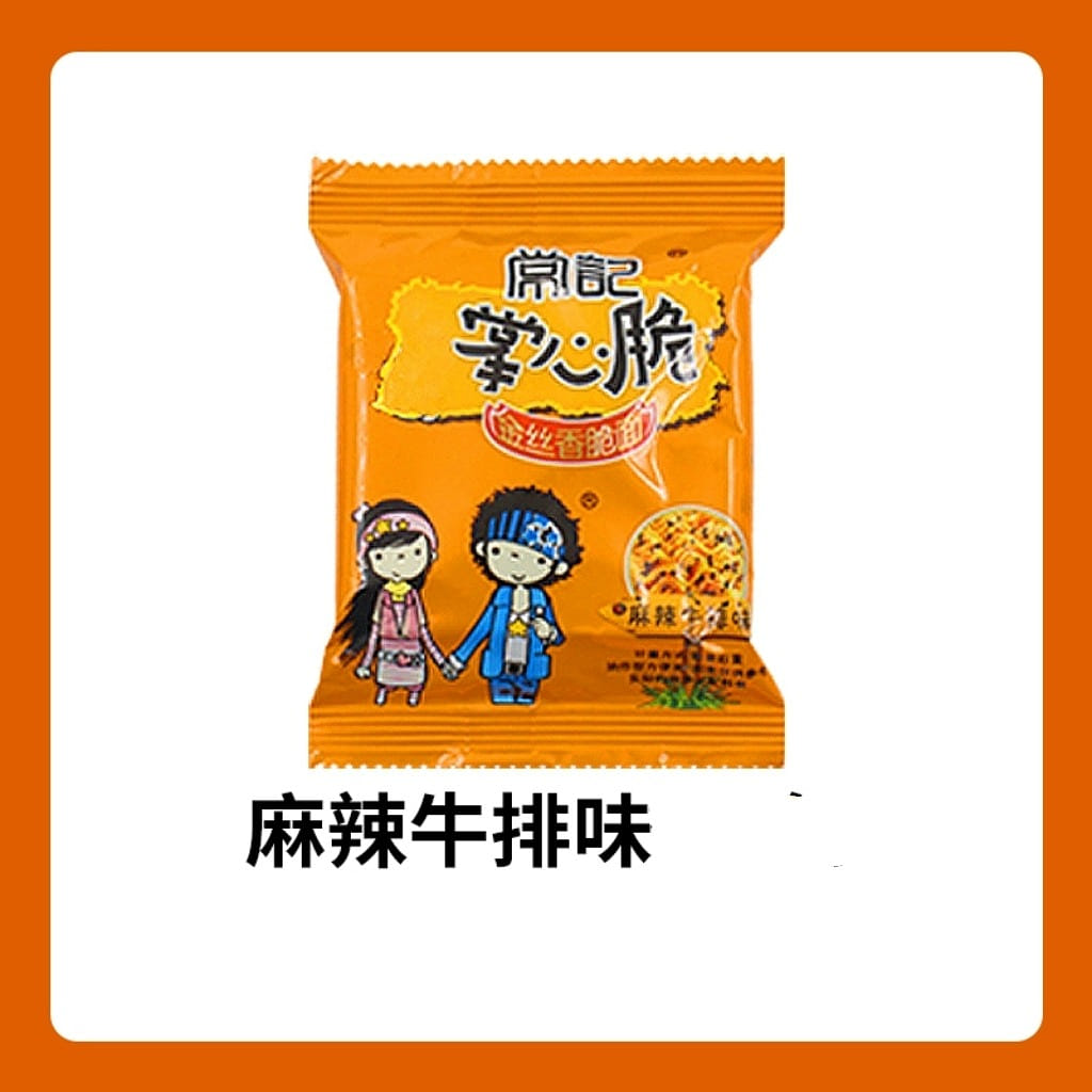 常記掌心脆( 麻辣)乾脆面乾吃麪辦公室零食約20g 1 包