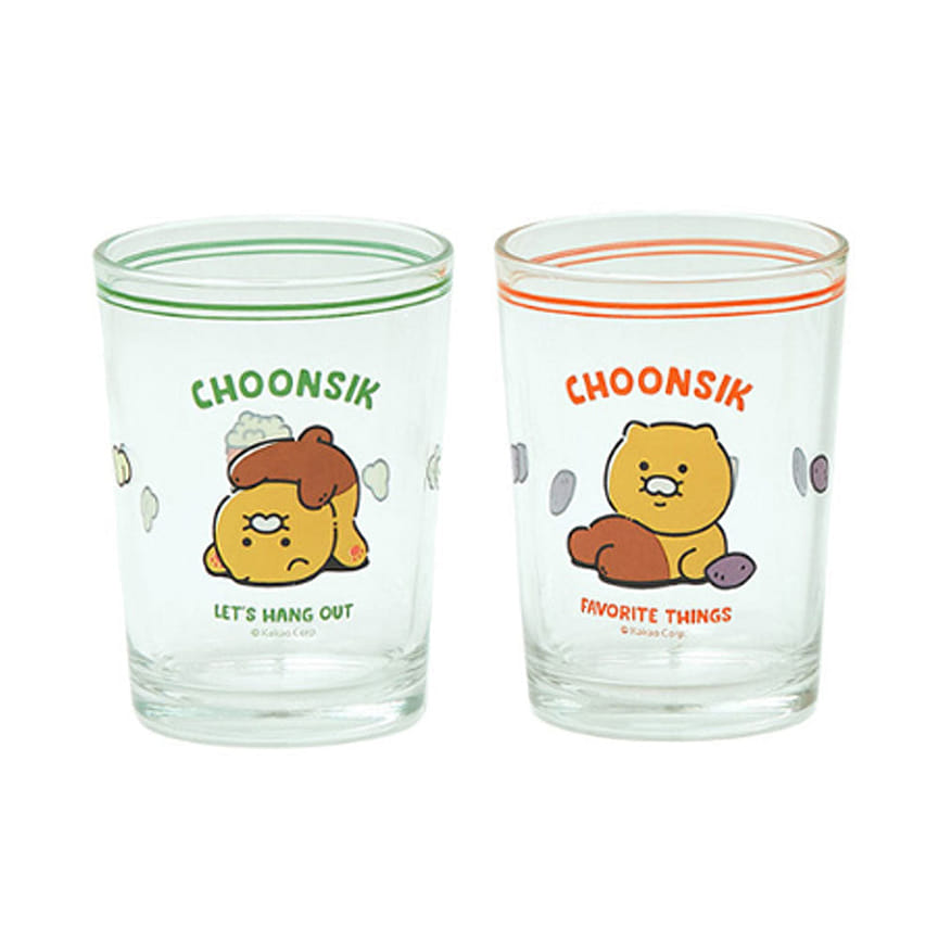Kakao Friends Choonsik Glass Cup