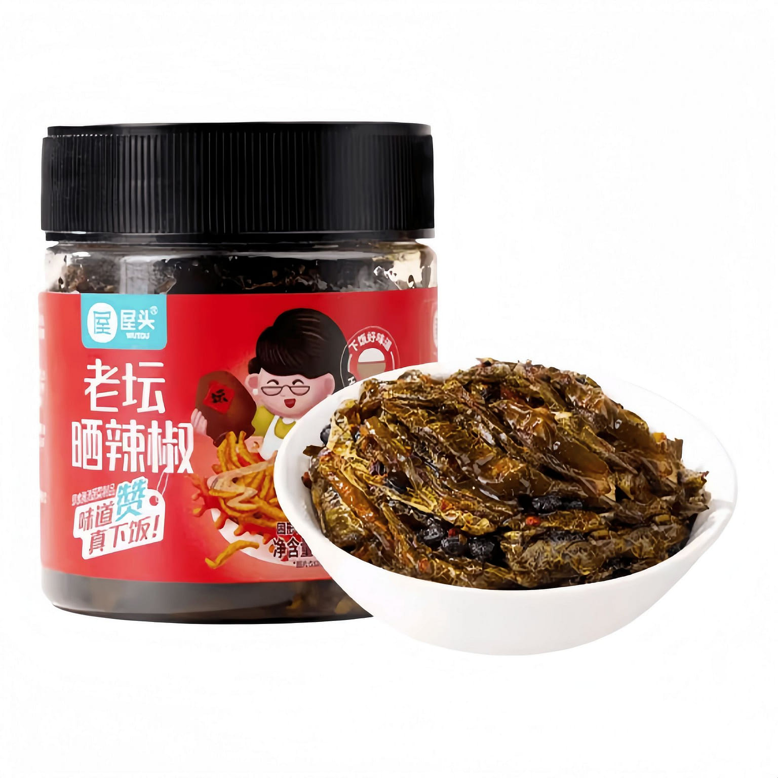 Old Jar Sun-Dried Chili 200g * 1 Bottle 200 g