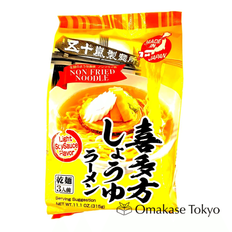 纯素喜多方酱油拉面(3份) 10.41 盎司