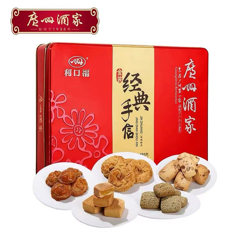 TRADITIONAL CHINESE PASTRIES GIFT BOX 424g*1 BOX - Weee!