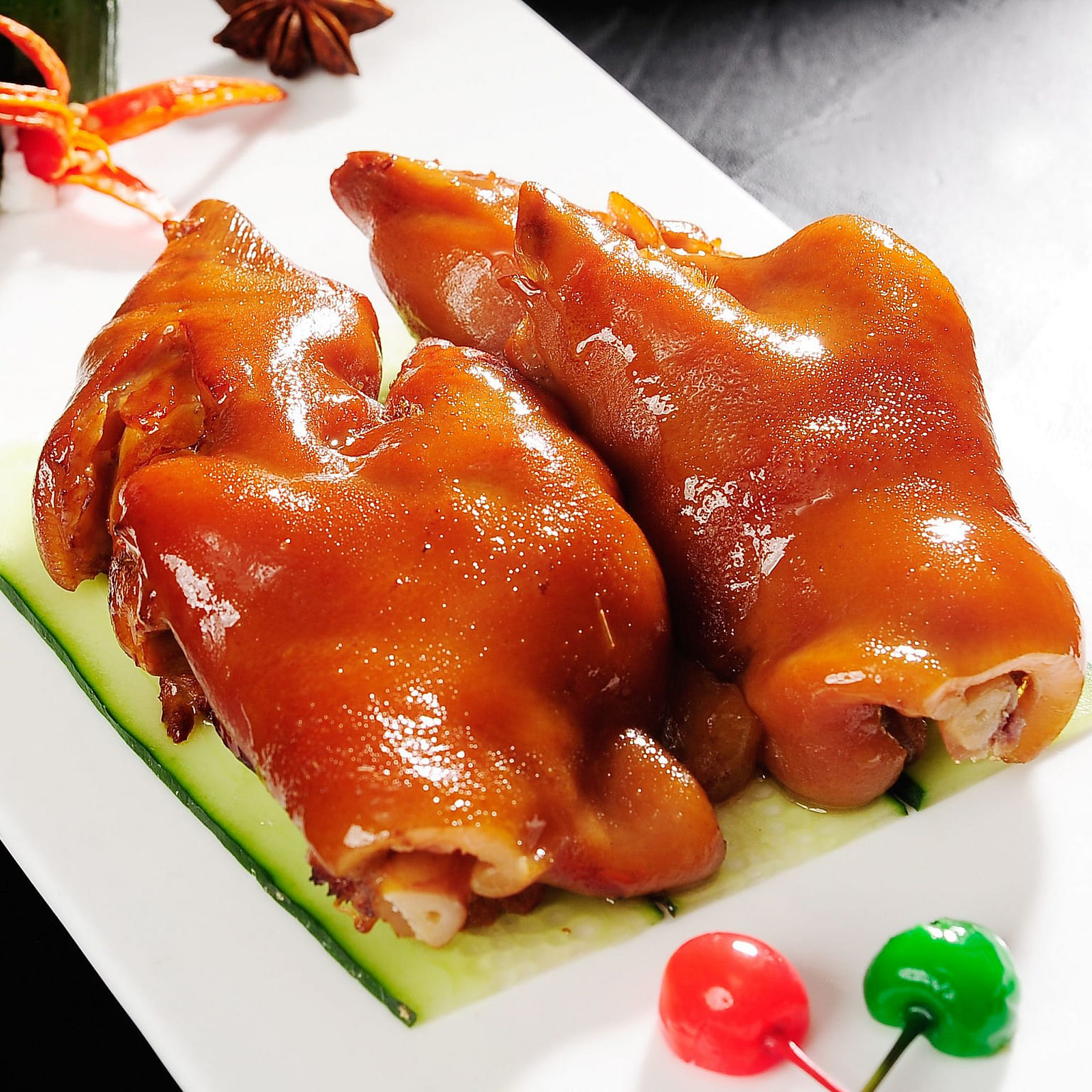 Smoked Marinated Whole Front Feet about 0.9-1.1 LB 1 개