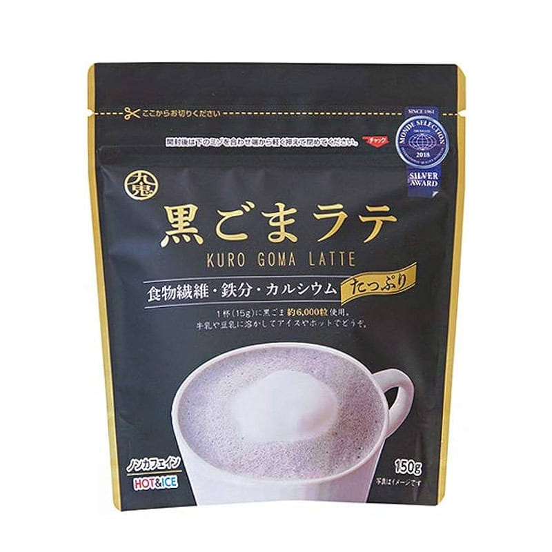九鬼 黑芝麻拿铁150g 补铁 补钙 无咖啡因 1 份