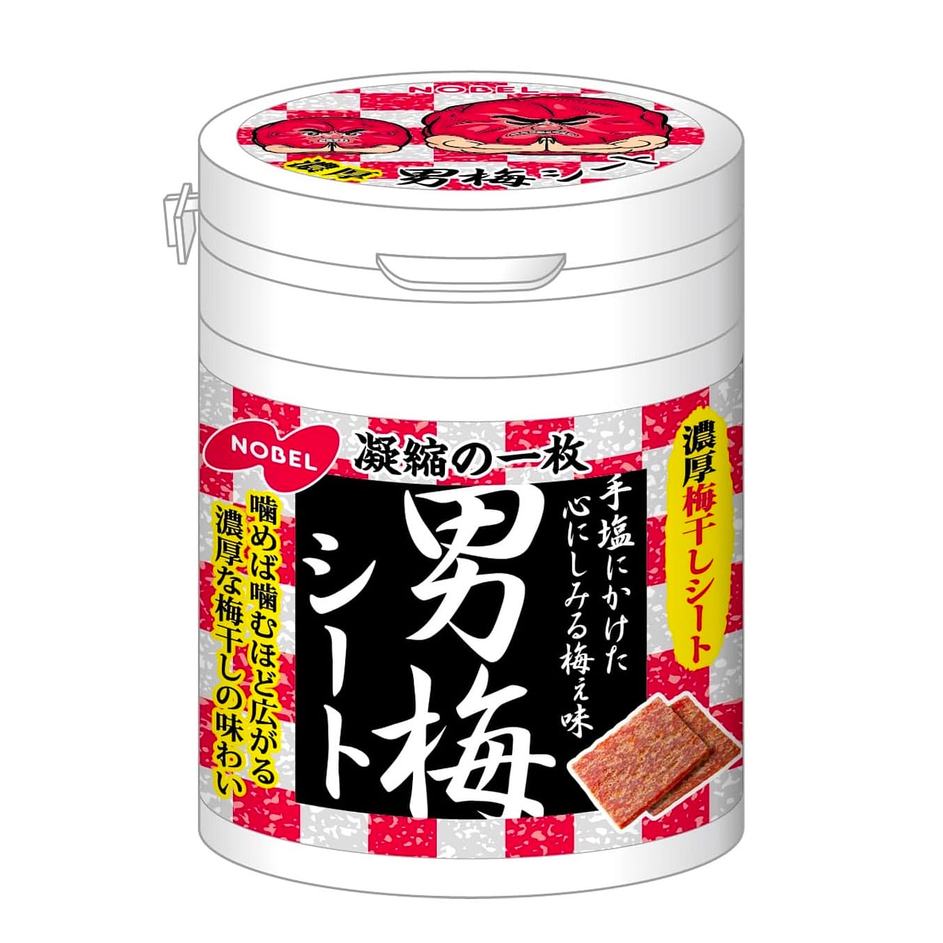 Otokoume Plum Sheet Ume Salty Sweet Sour NOBEL 75g 1 個