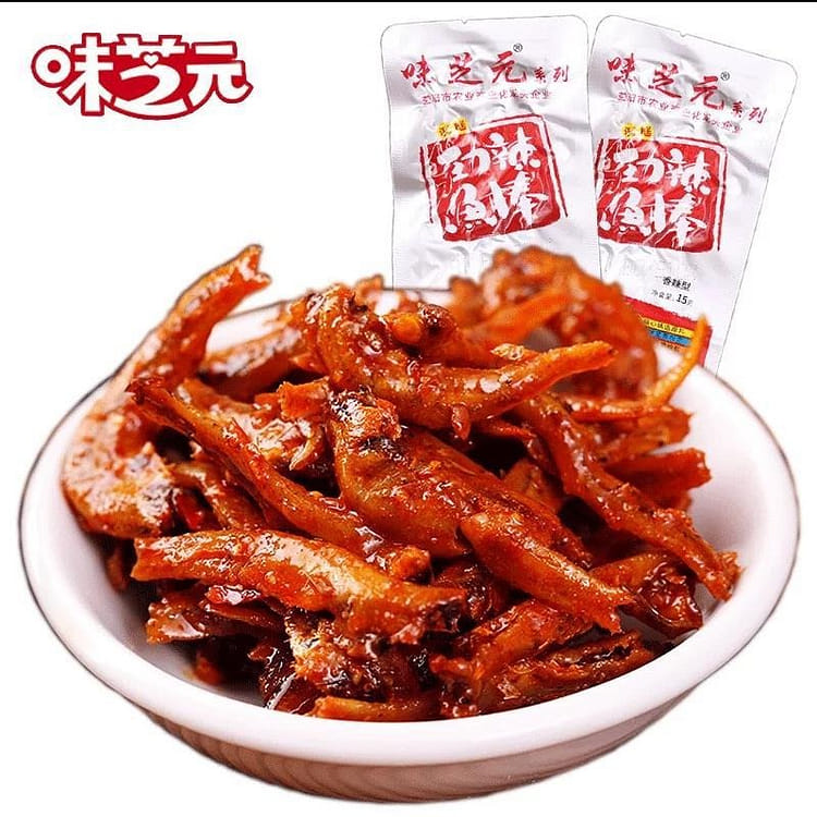 魚豆 味芝元湖南特产毛毛鱼小鱼干小鱼仔15g*30包- Weee!