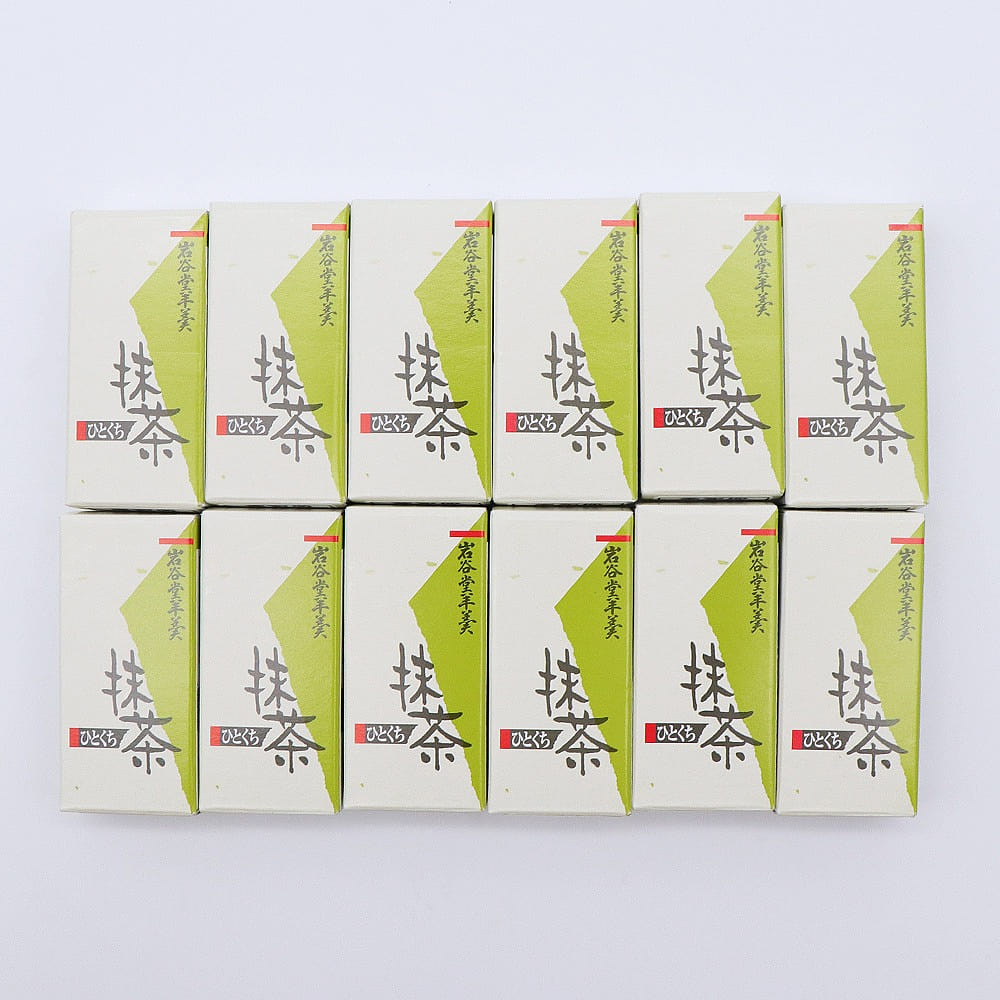 Kaishindo A bite of Yokan Matcha 12pcs Made in Japan 1 개
