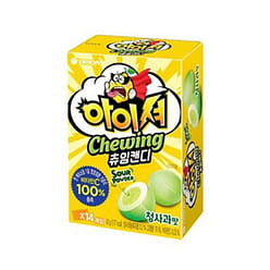 오리온 아이셔 츄잉 캔디 청사과맛 42 그램