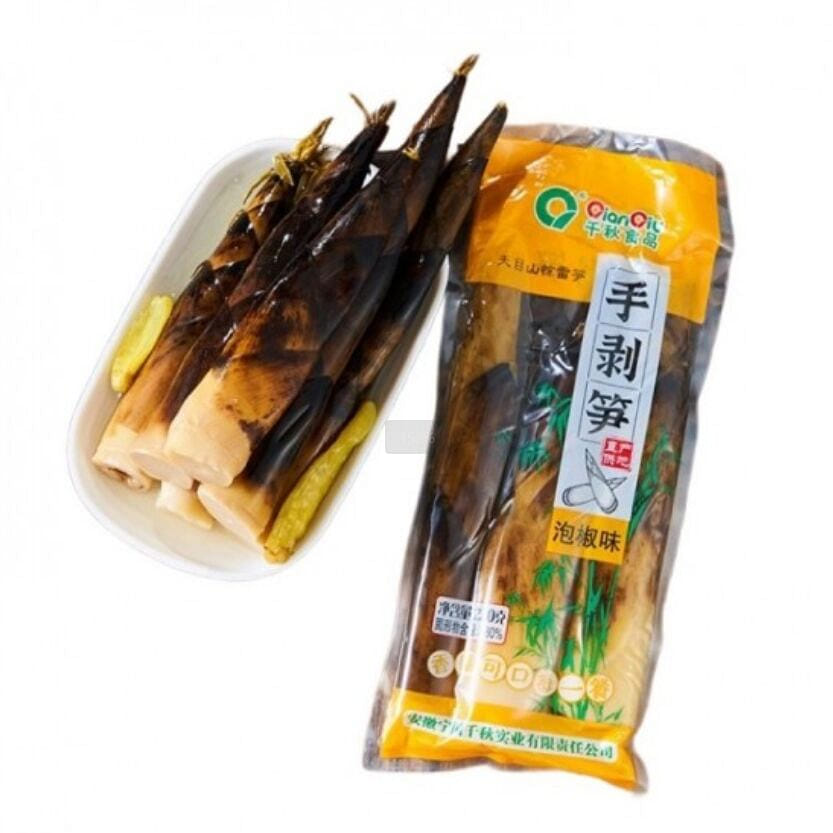 Qianqiu Hand-Peeled Bamboo Shoots Pickled 230g 1 ส่วน
