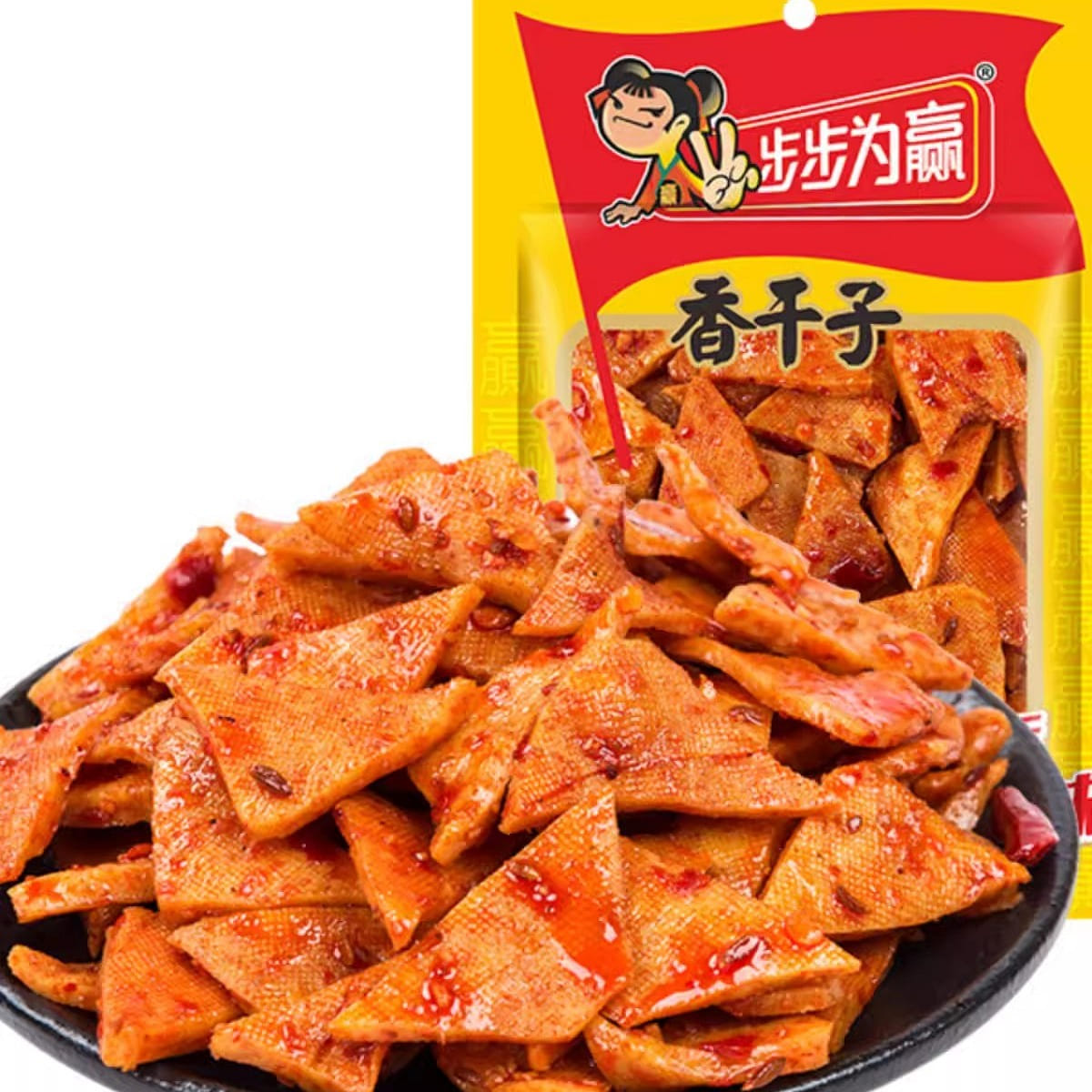 Step by Step Spicy Dried Beans 50g*5pcs Spicy Dried Beans Casual Snacks 250 그램