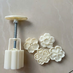 ROSE MOON CAKE MOLD - 50GR 50 g