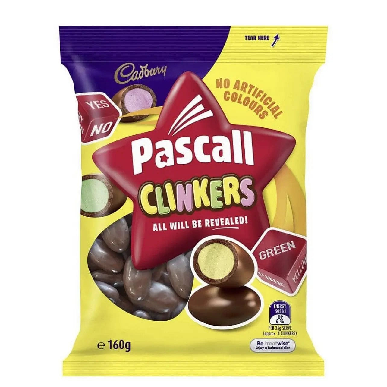 Pascall Clinkers Viral TikTok Cadbury Chocolate 1 each