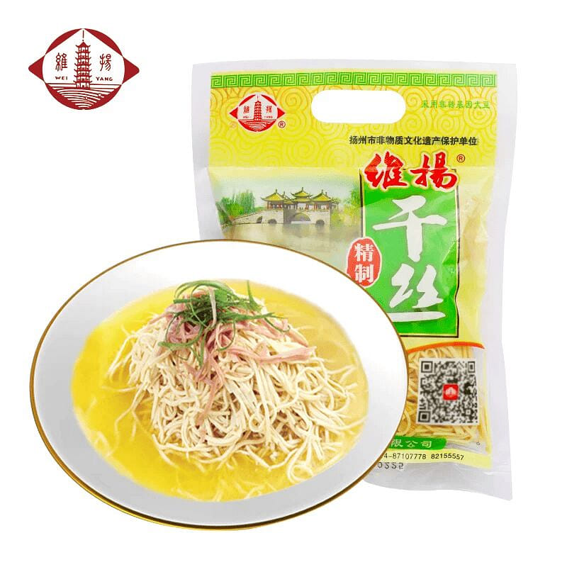 Weiyang Braised Dried Tofu Strips 180g1 bag 180 g