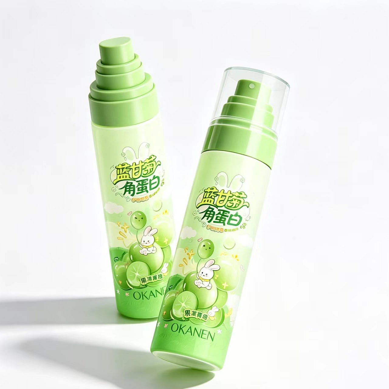 Oujialaini Green Grape Leave-In Hair Spray 100ml 1 bottle