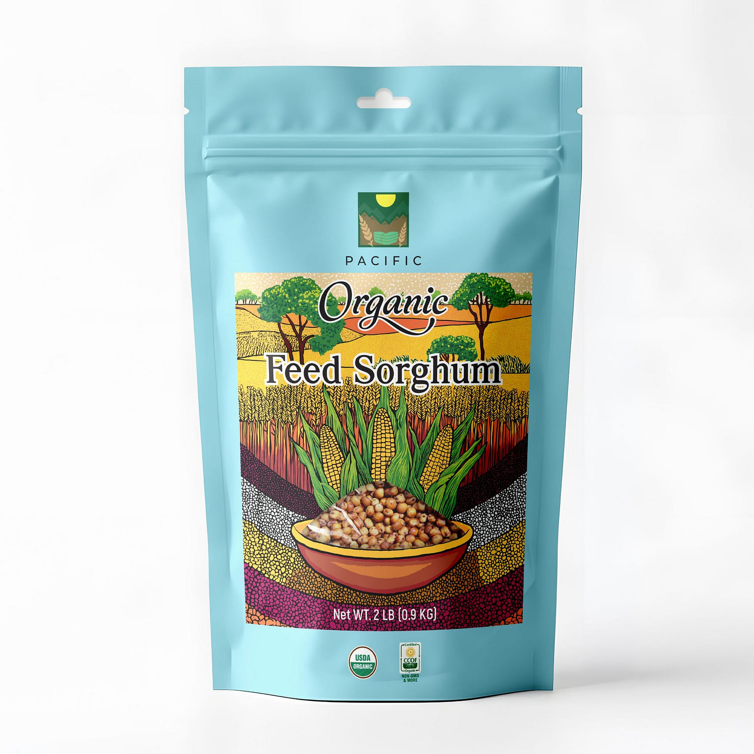 Pacific Organic Feed Sorghum 2Lbs 1 each