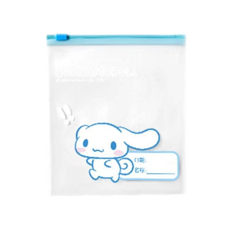 Sanrio Sealed Bag Household Food Sub-Pack/Storage Bag-Cinnamoroll M (20 PCS/Box) 1 ส่วน
