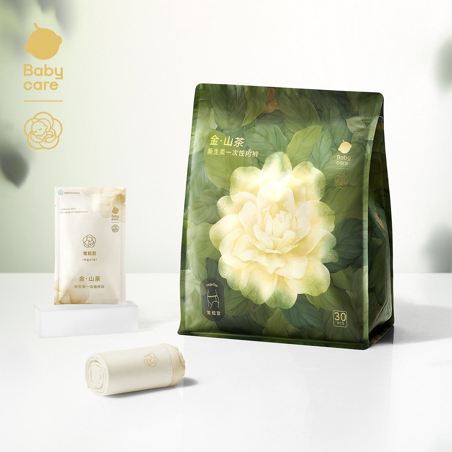 babycare一次性内裤女月子产妇L码 30条 1 包