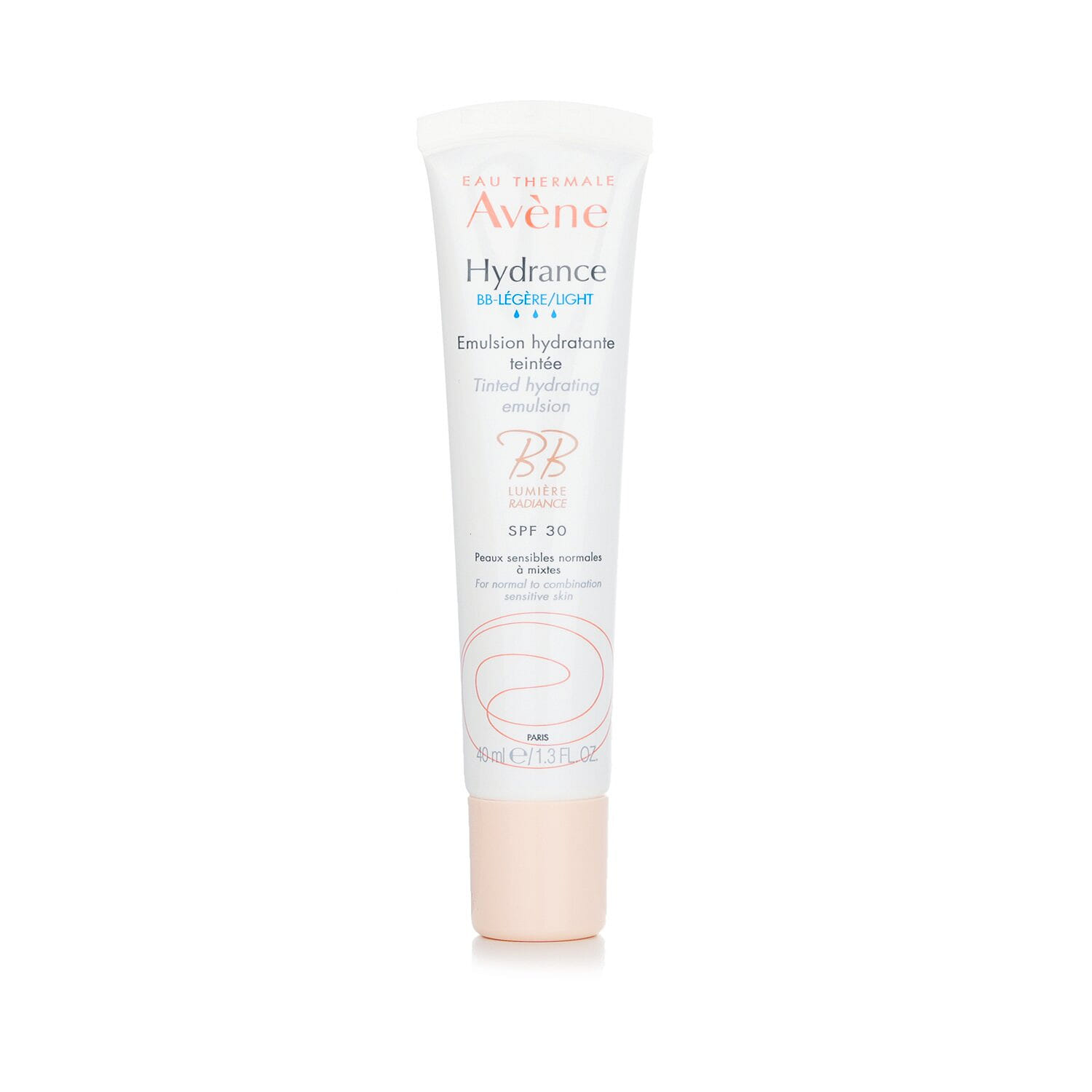 Avene Hydrance BB-LIGHT Tinted Hydrating Emulsion SPF 30 - For Normal to Combination Sensitive Skin 40ml/1.3oz 40 밀리리터
