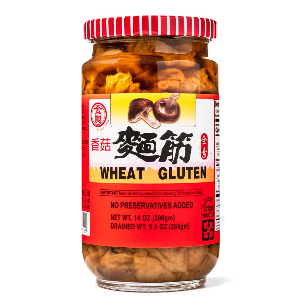 金蘭香菇麵筋 14 盎司