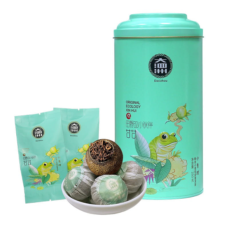 Chen Pi Cun Green Tangerine Peel Puer Tea 250 그램