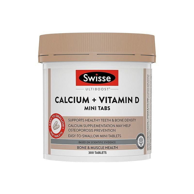 Sveshi Calcium Tablets Vitamin D 300 Pills 1 box