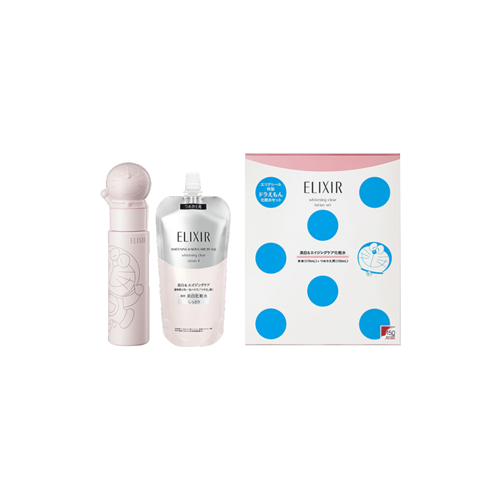 ELIIR Doraemon limited edition Pure White Crystal Moisture Toner Set Nourishing 1 set 1 phần