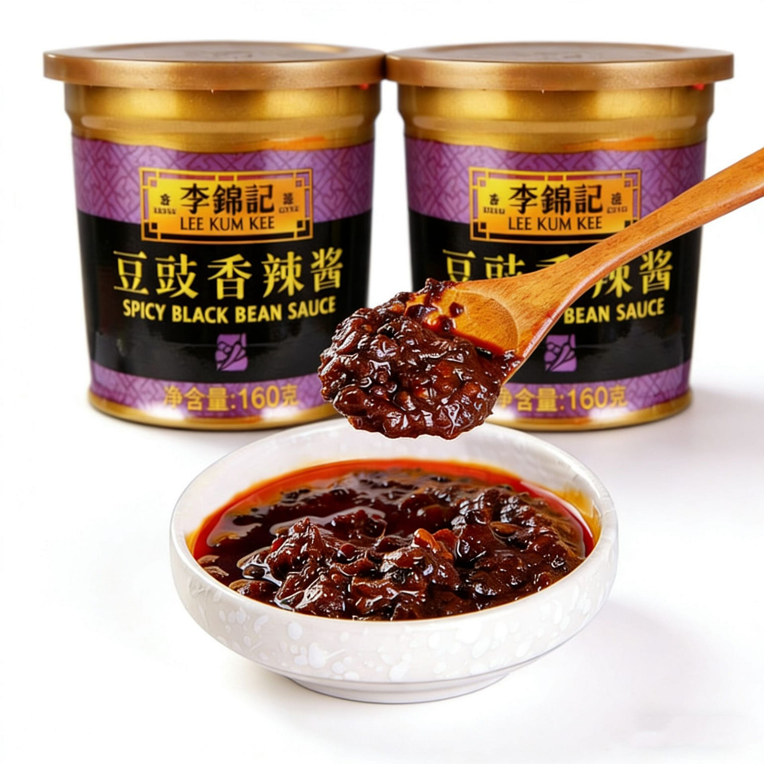Lee Kum Kee Spicy Fermented Black Bean Sauce 160 g