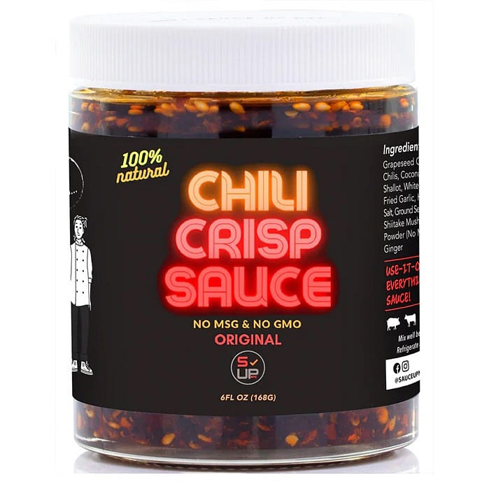 SAUCE UP NYC 100% NATURAL CHILI CRISP ( ORIGINAL ) 6 온스
