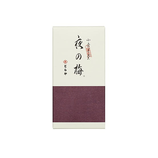 TORAYA Yoru No Ume Night's Plums Kokura Red Bean Yokan 330g 1 pc 1 count