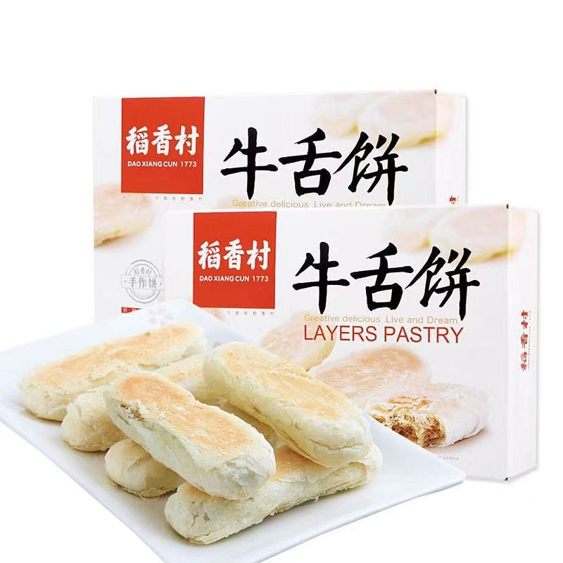 稻香村糕点牛舌饼 300 克