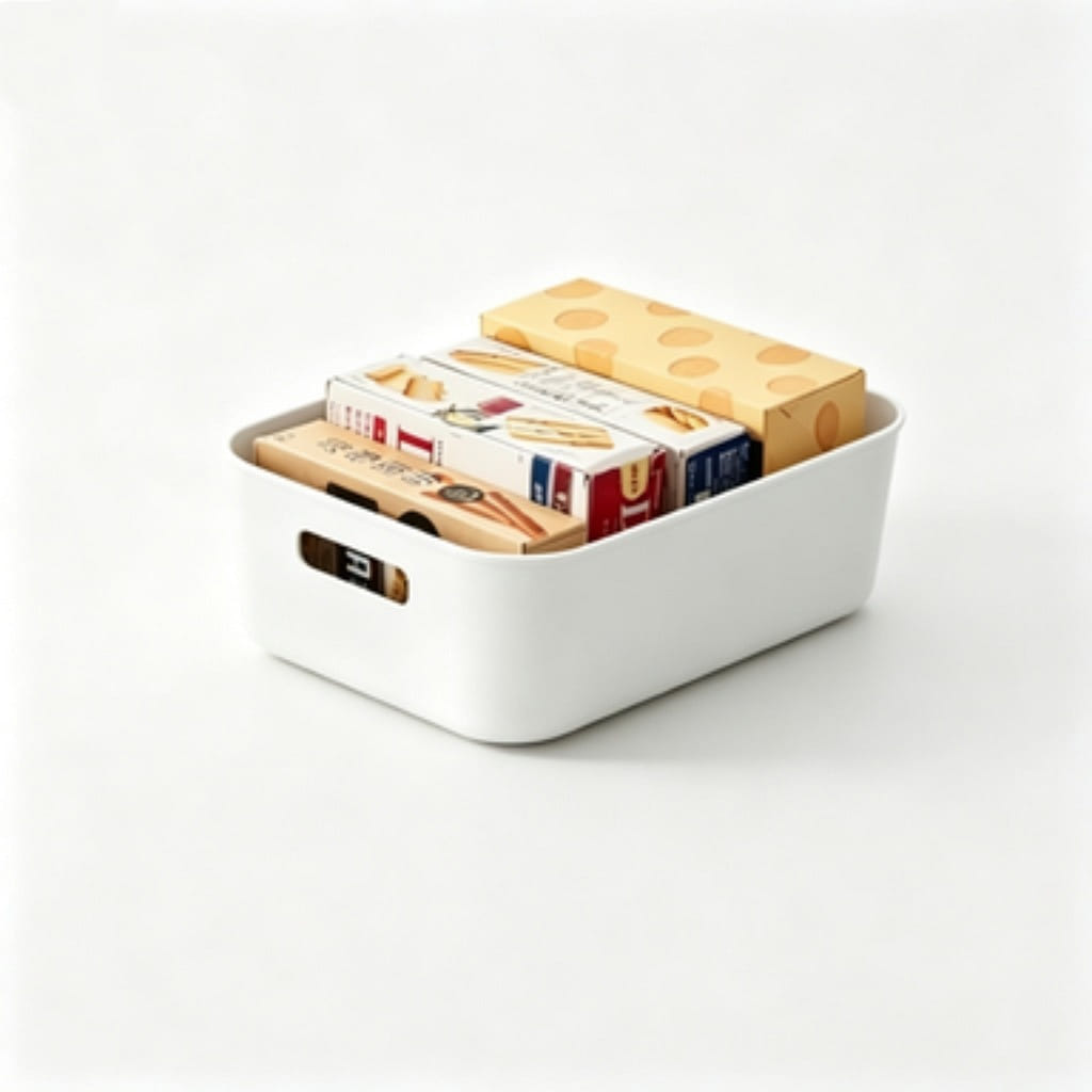 Small Lazy Corner Storage Box  1pc 1 each