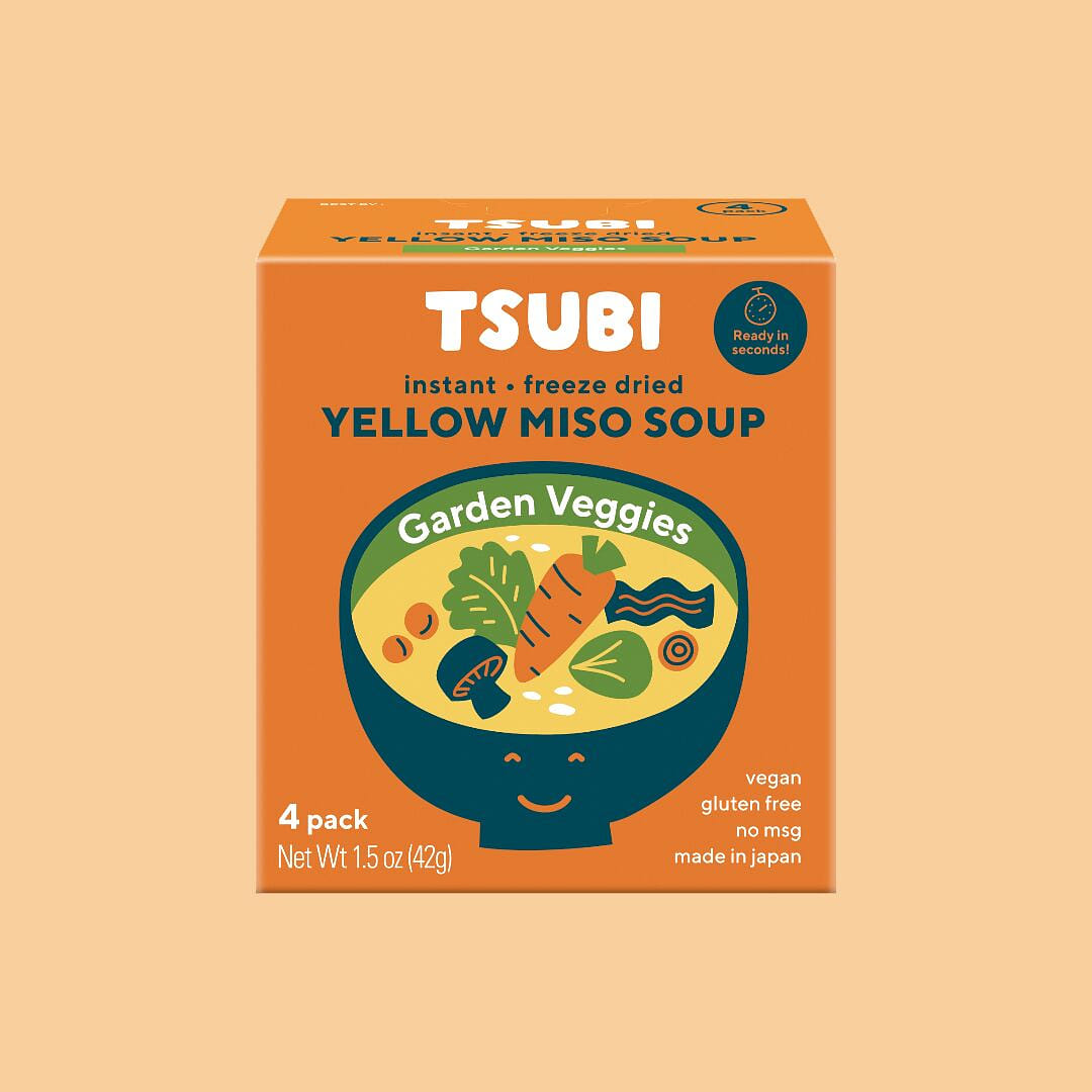 Yellow Miso with Garden Veggies Pack of 4- 1 กล่อง