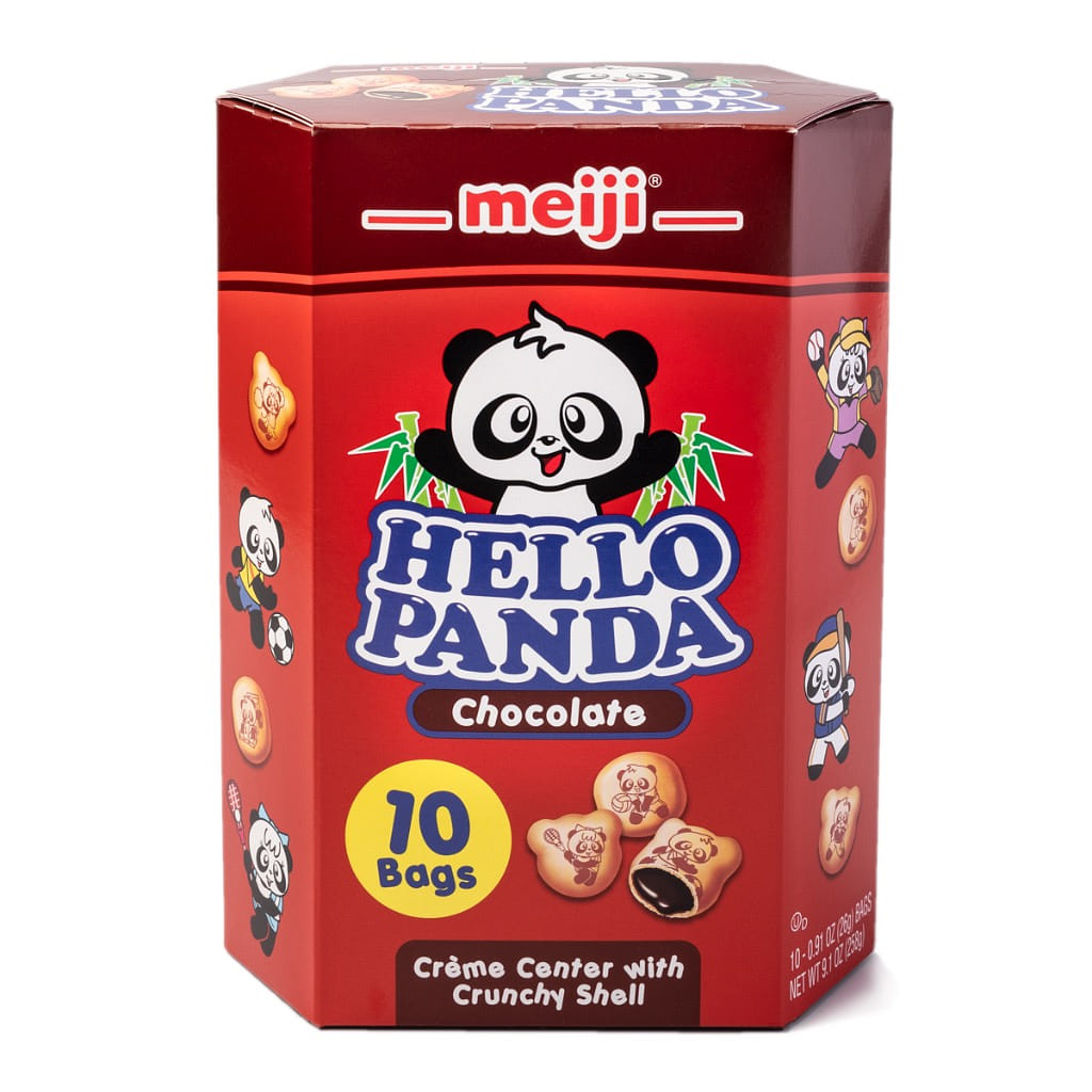meiji 헬로우팬다 초코 비스켓 6 온스*8 팩