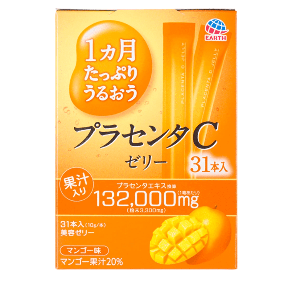 Earth Moisturizing Placenta C Jelly Gel 31 Packs 1 개