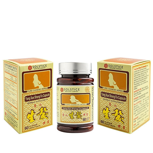 YU LAM YANG XUE SHENG FA CAPSULE  (60 Vegetarian Capsules) 60 개입