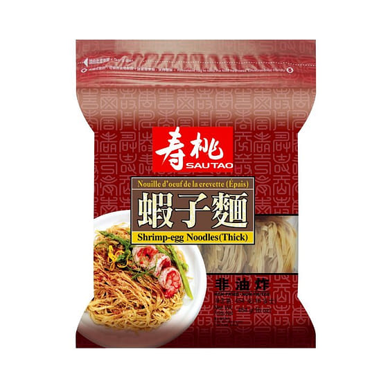 weee_dried_Sau Tao Shrimp-Egg Noodle (Thick) 454 g