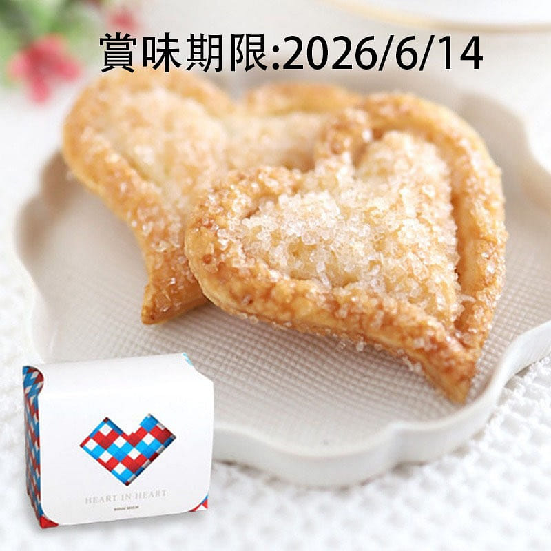 boulmich Heart-shaped sugar cookies 4 pieces 1 ส่วน