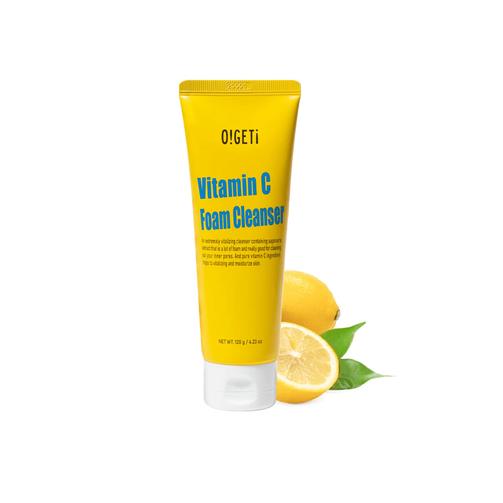 O!GETi Vitamin C Foam Cleanser  Foaming Facial Cleanser Perfect Pore Cleansing 120 กรัม