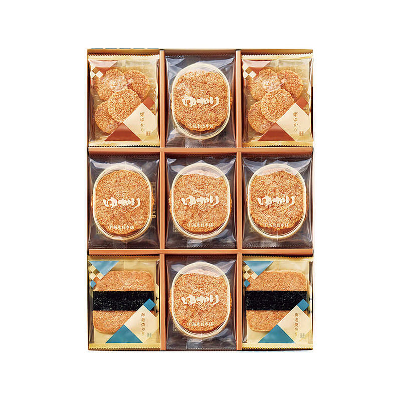 Bankaku Yukari Assorted Shrimp Crackers 34pcs 34 count