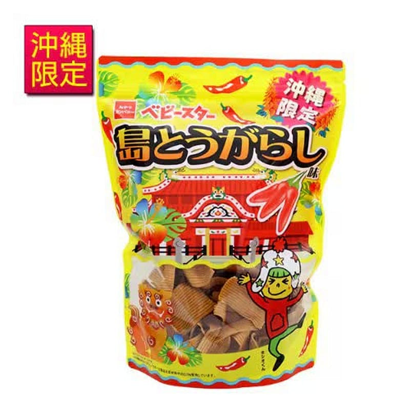 Oyatsu Company Baby Star Island Chili Flavor 170g 1 개