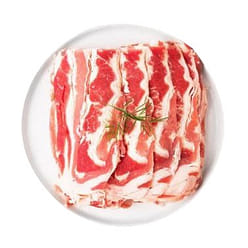 Beef Short Plate Sliced 2mm, Frozen 1.5 lb