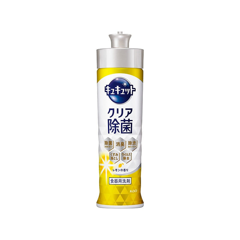 Kao Cucute Dishwashing Liquid Lemon Scented 220ml 1 개
